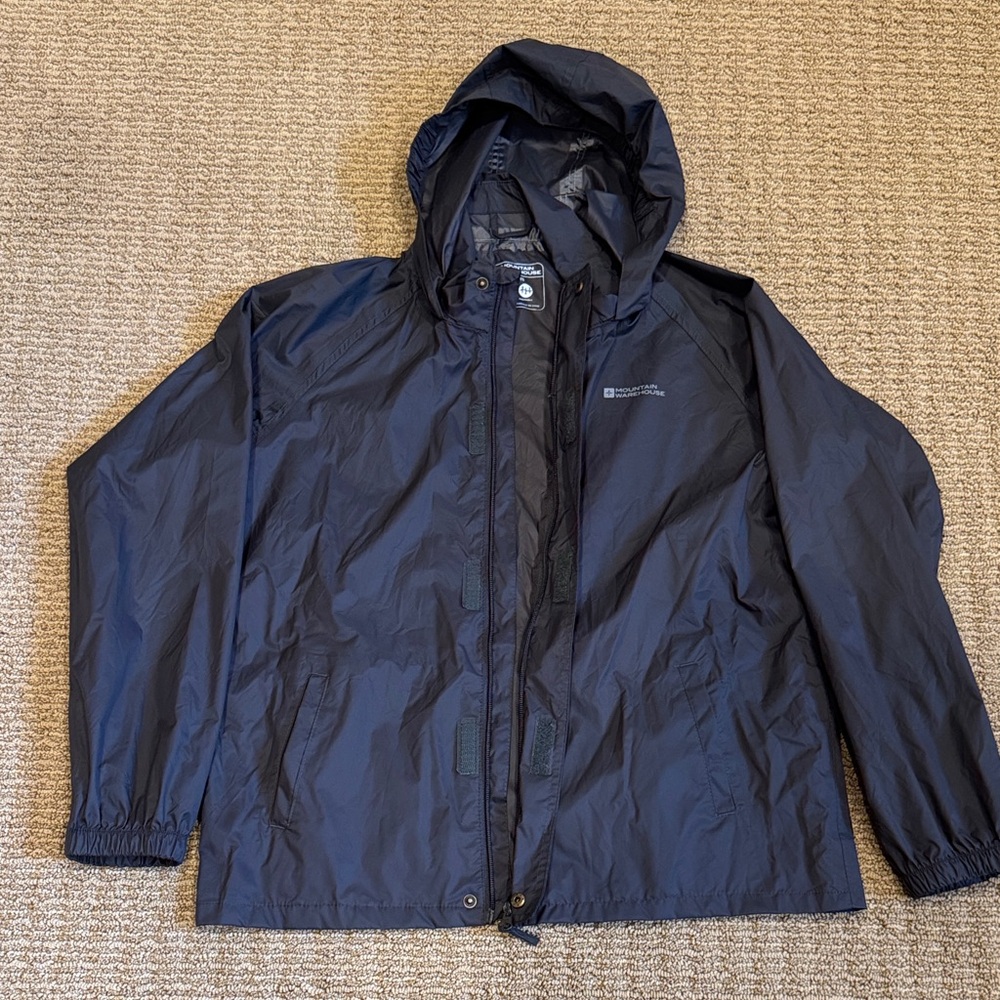 Boys Gray Raincoat